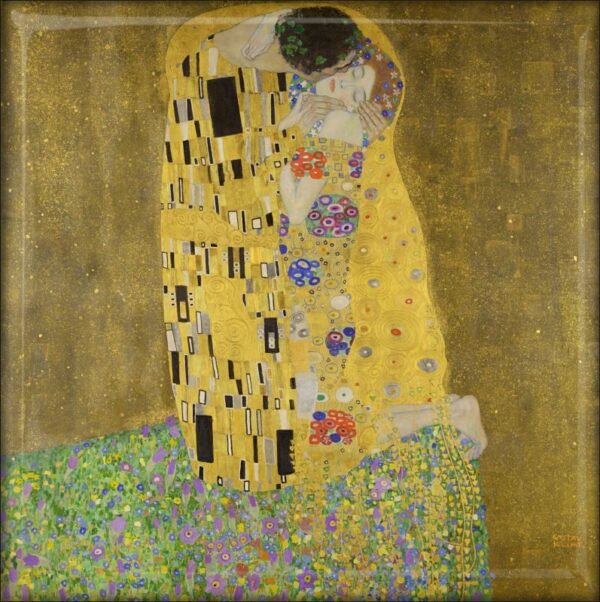 Gustav Klimt – The Kiss - Resin fridge magnet