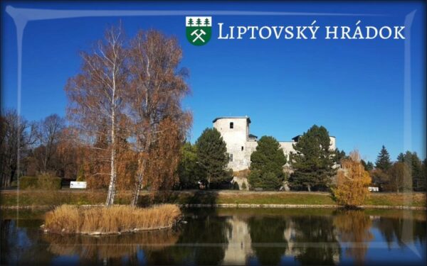 Liptovský Hrádok - Resin fridge magnet