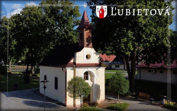 Ľubietová - Chapel of St. John of Nepomuk  - Resin fridge magnet