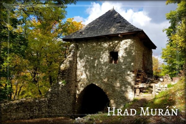 Muráň Castle - Resin fridge magnet