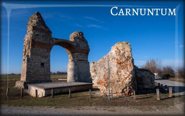Roman city of Carnuntum II. - Resin fridge magnet