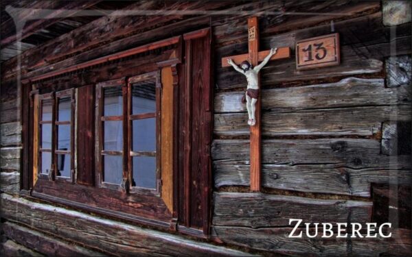 Orava Village Museum, Zuberec III. - Resin fridge magnet