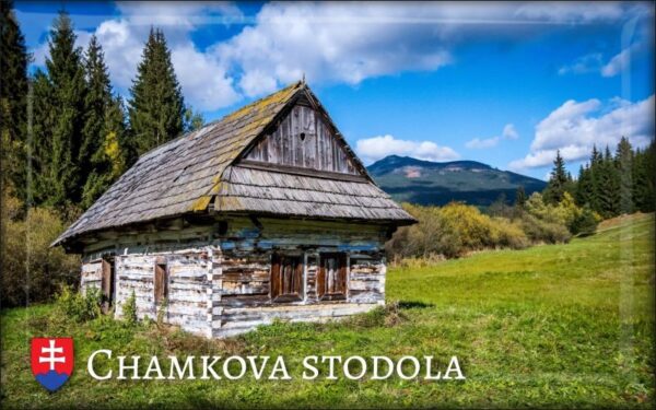Chamkova Stodola - Resin fridge magnet