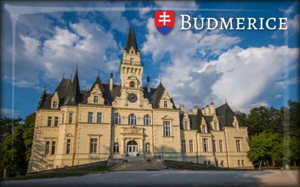 Manor House Budmerice III. - Resin fridge magnet