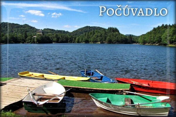 Banská Štiavnica - Počúvadlo - Resin fridge magnet