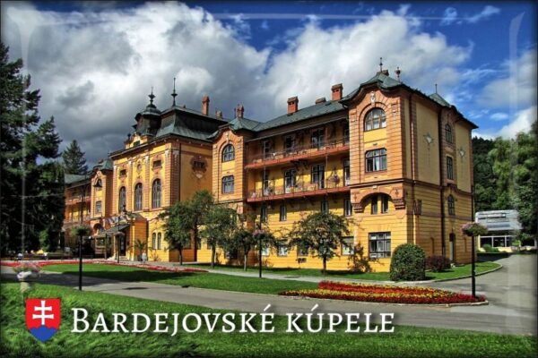 Bardejov spa - Resin fridge magnet