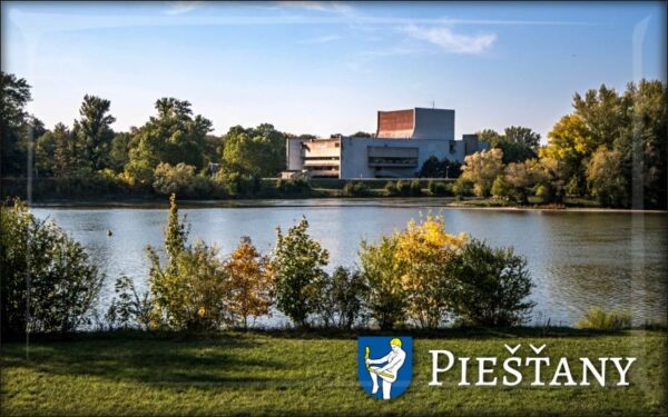 Piešťany – Haus der Kunst - Resin fridge magnet