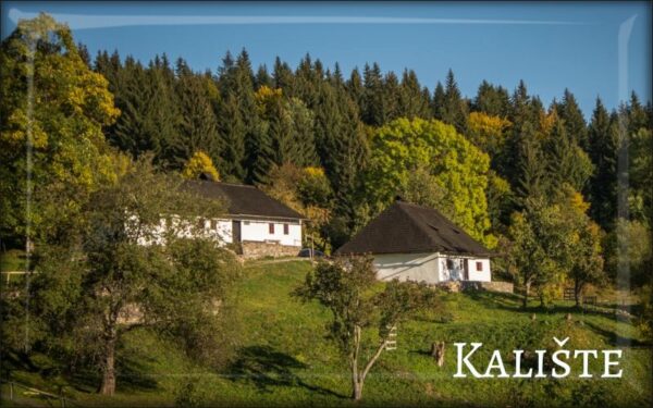 The village of Kalište II. - Resin fridge magnet