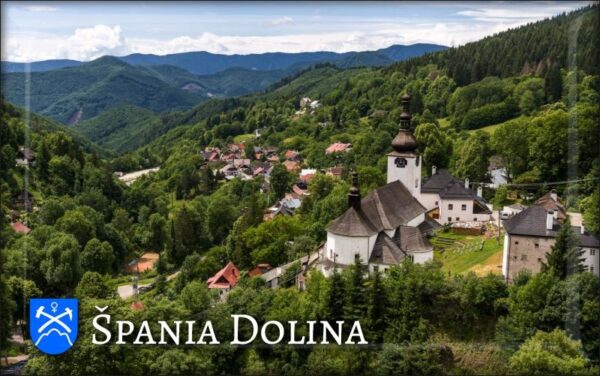 Špania Dolina - Summer I. - Resin fridge magnet