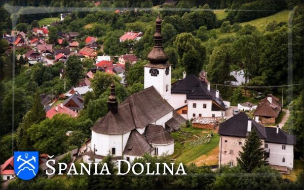 Špania Dolina - Summer II. - Resin fridge magnet