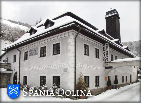 Špania Dolina - Klopačka - Resin fridge magnet