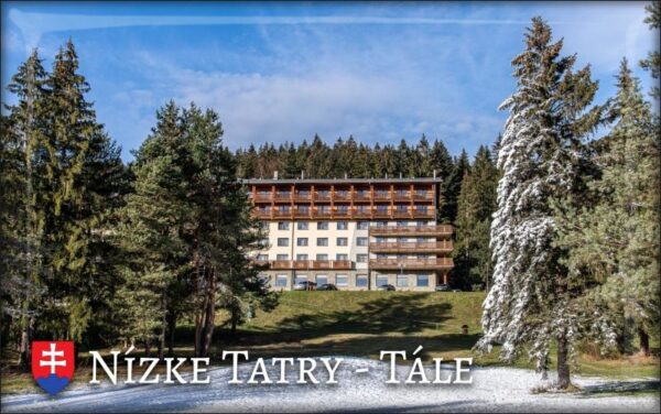 Low Tatras - Tále II. - Resin fridge magnet