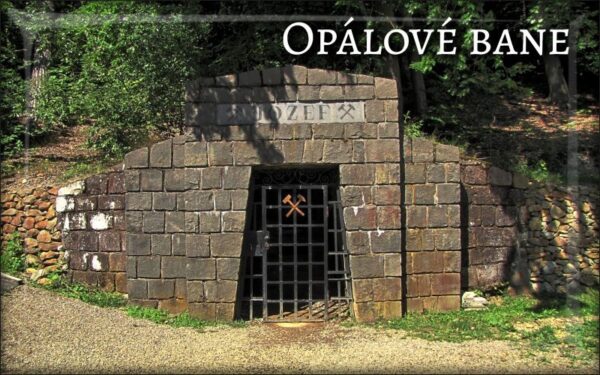Slovak opal mines - Resin fridge magnet