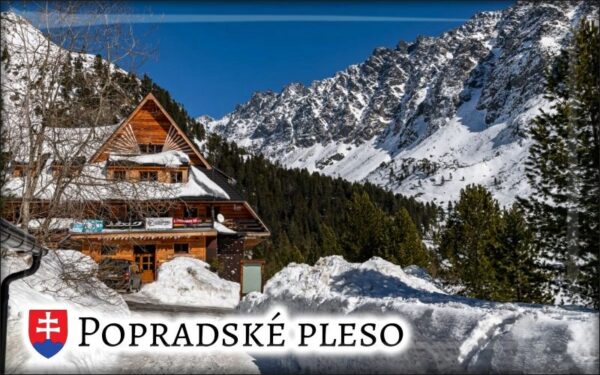 High Tatras - Popradské pleso II. - Resin fridge magnet