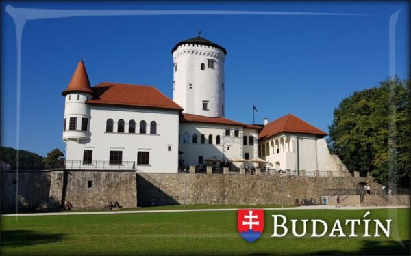 Budatin castle - Resin fridge magnet