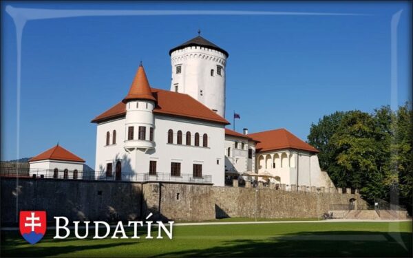 Budatin castle - Resin fridge magnet