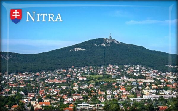 Nitra - Zobor - Resin fridge magnet