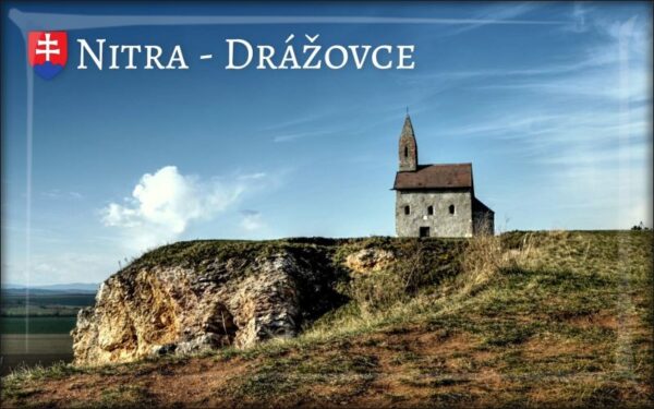 Nitra - Drážovce - Resin fridge magnet