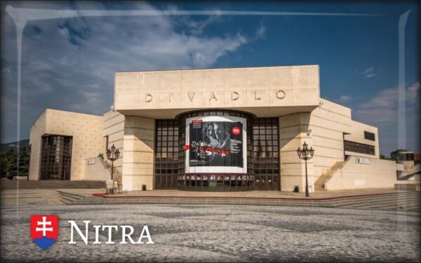 Nitra - Andrej Bagar Theatre - Resin fridge magnet