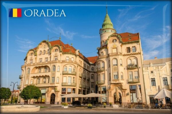 Romania - Oradea - Resin fridge magnet